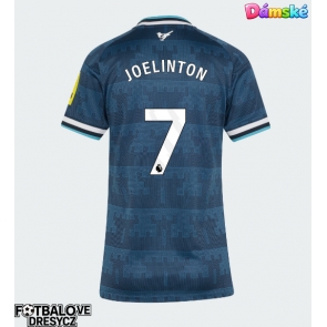 Newcastle United Joelinton #7 Dámské Venkovní Dres 2026-27 Krátký Rukáv